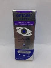 OPTASE LIFE Sensitive Eye Daily Renewal Cream - Hydrating Eye Cream for Skin