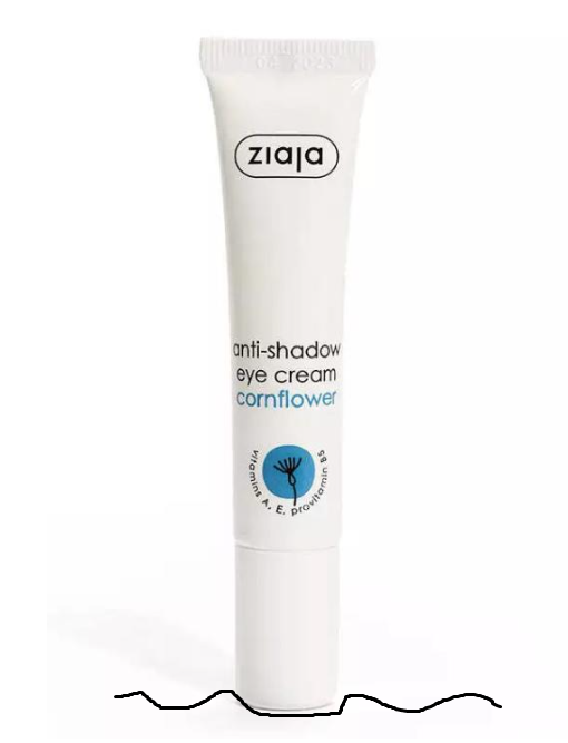 Ziaja, Dark Circles Brightening Eye and Eyelid Cream with Cornflower, 15 ml