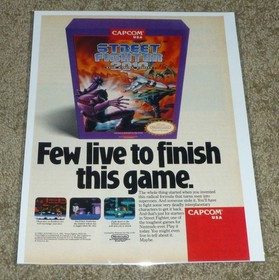 Lot of Sega Nintendo Vintage (1990 - 1994) Video Game Magazine Print Ads Promo