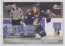 2023-24 Upper Deck CHL Star Rookies Auto Nathan Behm #398 Auto 1u6