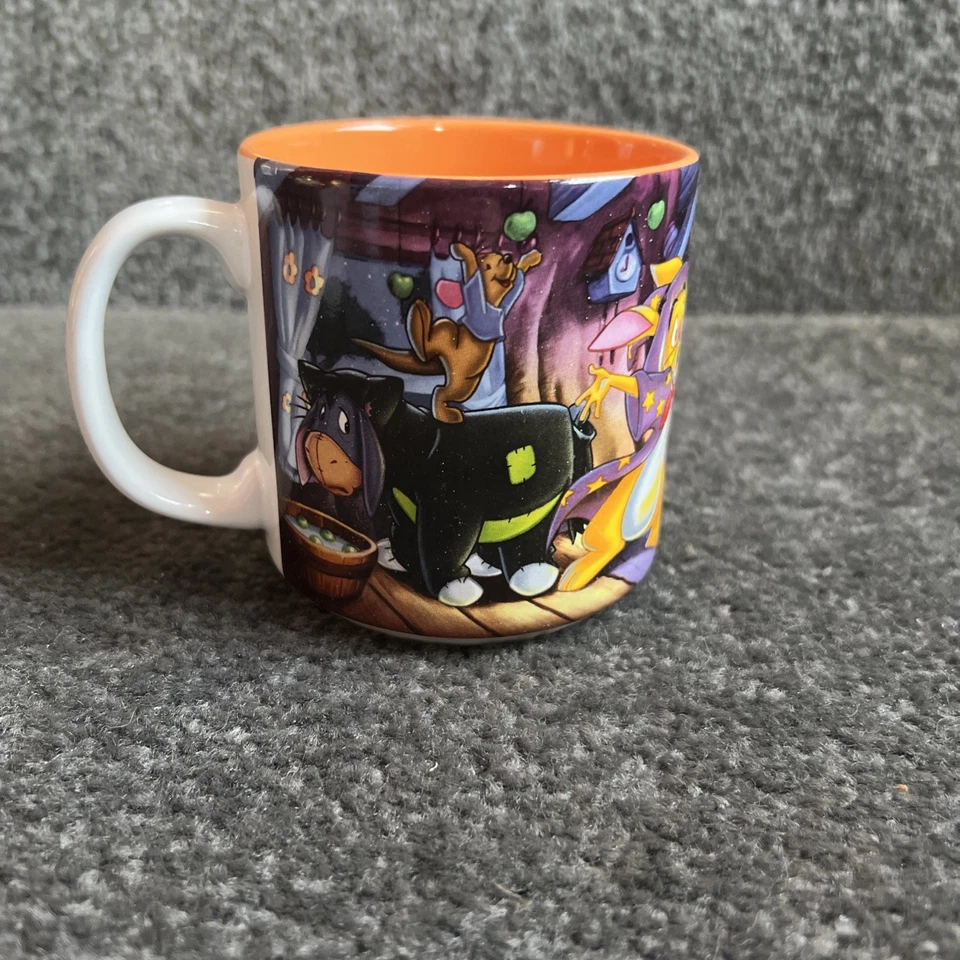 Disney Store Exclusive Winnie The Pooh Halloween Pumpkin Mug Classics 2003 (p2) - Image 4 of 4