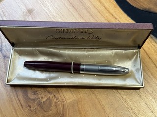 Sheaffer PFM II Burgundy Fountain Pen Australia