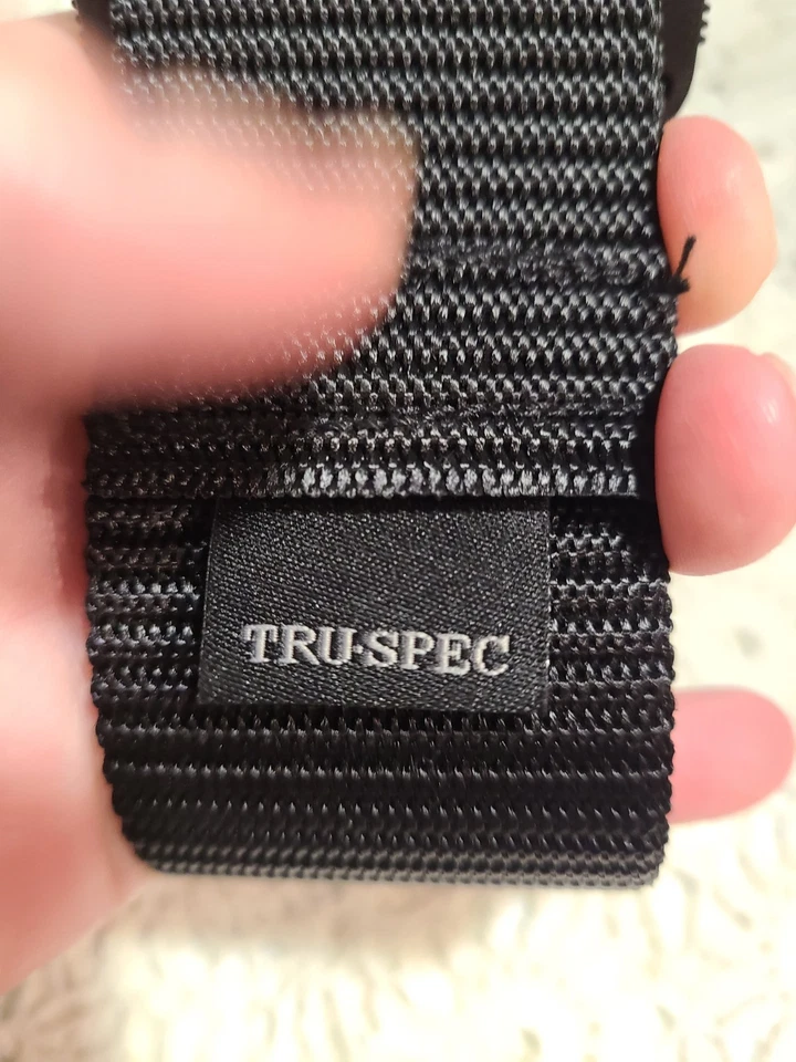 Tru-Spec Security Friendly Black Tactical Belt, Men’s Size Large 43" - Image 3 of 4