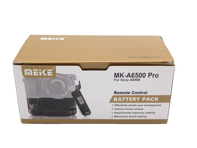 Meike MK-A6500 Pro Battery Grip f. Sony Alpha 6500 | Fernauslöser & Timer | OVP