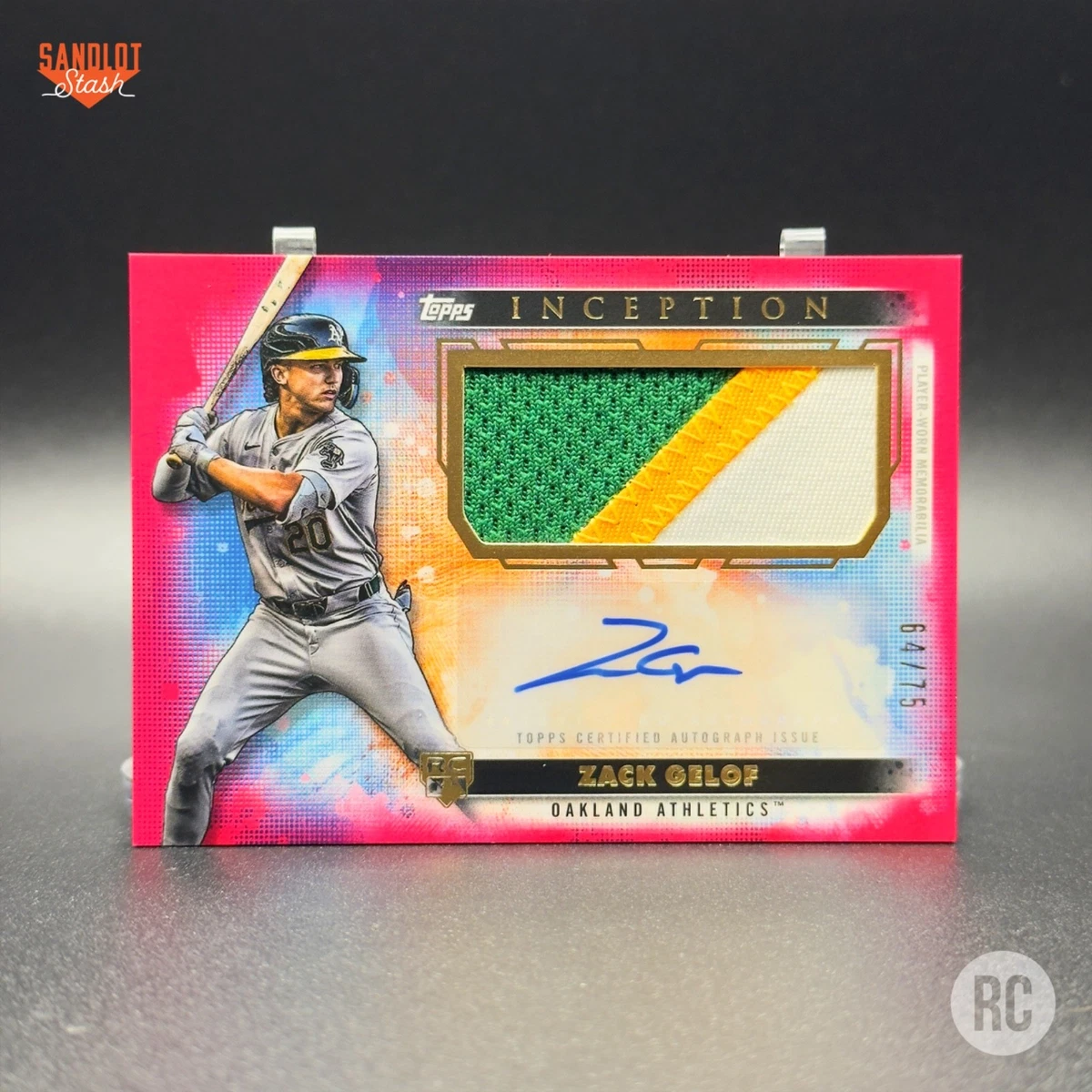 2024 Topps Inception - Zack Gelof #APC-ZG for sale | eBay
