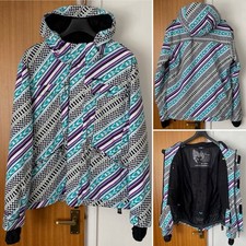 Billabong Ski Jacket Women’s UK 10 (4) Colourful Waterproof Snowboarding Skiing