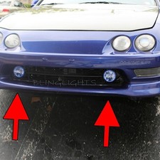 Blinglights Brand Driving Lamps Fog Lights With Drls For 1994-2001 Acura Integra