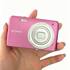 Sony Cyber Shot DSC-W670 16.1MP CCD Vintage Digital Camera Tested and English