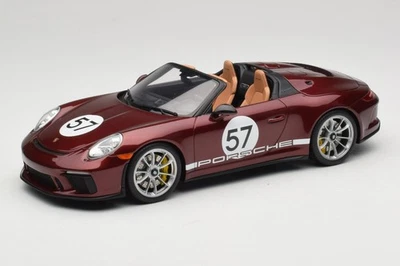 GTSPIRIT GT929 Porsche 911 991.2 Speedster Heritage Edition Cherry Metallic GT S