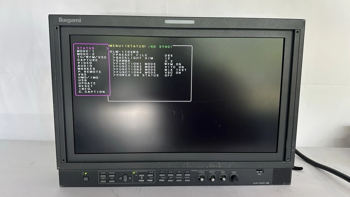 Ikegami Video Production Monitors for sale | eBay