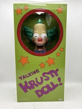 The Simpsons Good & Evil 16" Pull String Talking Krusty Clown Doll Jakks Pacific