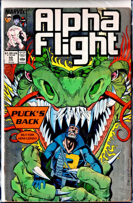 Alpha Flight #59 (Marvel Comics June 1988)
