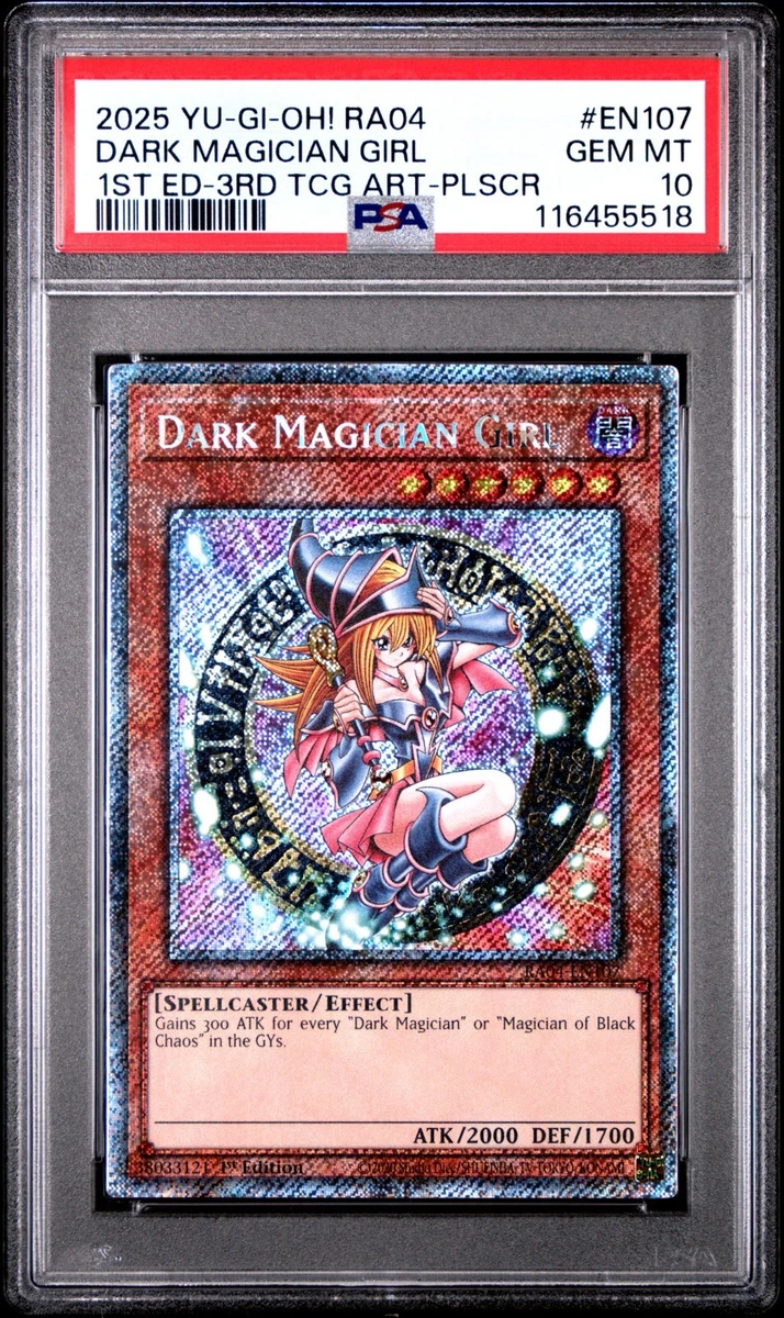 Dark Magician Girl Yu-Gi-Oh! TCG Professional Sports Authenticator