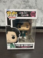 Funko Pop! TV Netflix Squid Game #1222 Seong Gi-hun Player 456 Vinyl  Creased Box