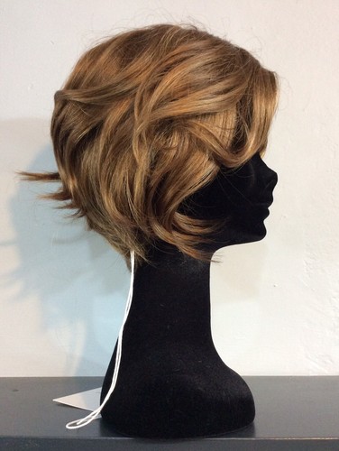 Iris Wavy Bob Wig Lotus Sentoo Collection Sandalwood Root Lace Monofilament BNIB - Picture 2 of 5