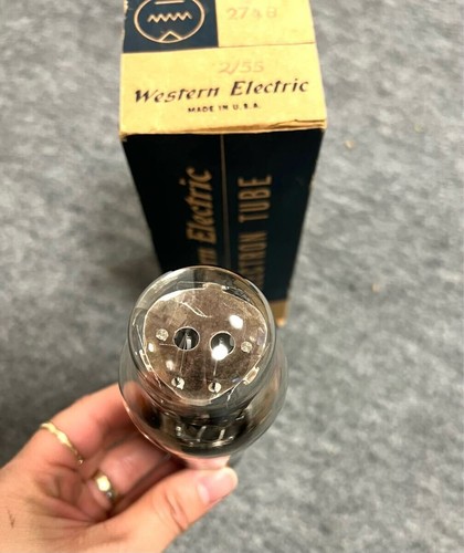 Western Electric 274B Engraved Base Vacuum Tube Used from Japan - Picture 7 of 8