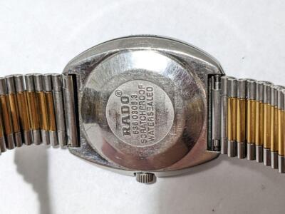 Rado DiaStar Vintage Automatic Watch Sapphire Crystal Case