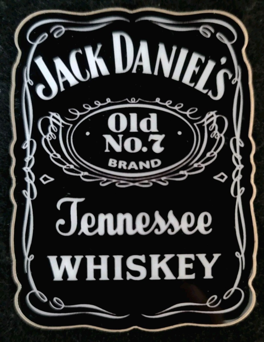 JACK BAR STICKER “ OLD 7” 1/4 X 3“￼ THICK, GLOSSY OUTDOOR