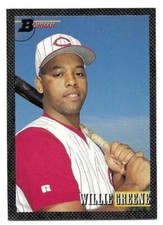 WILLIE GREEN 1993 BOWMAN FOIL CARD NM-MT+ CONDITION