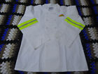 New Rare Custom Cintas Sunoco Aplus Chefs Jacket White Uniform Coat Size 42 Top