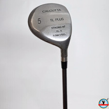Calcutta TL 5-Wood Strong 19° Stiff-Flex Graphite Shaft RH 42" FAIR!