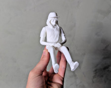 Female RC Driver Figure 1:10 Crawler - 'Hayley' RC Girl Knight Customs print