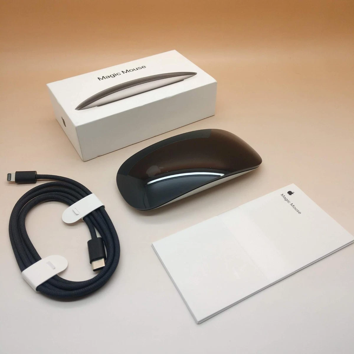 A1657) Apple Magic Mouse 2 (Silver/Black) - MMMQ3AM/A