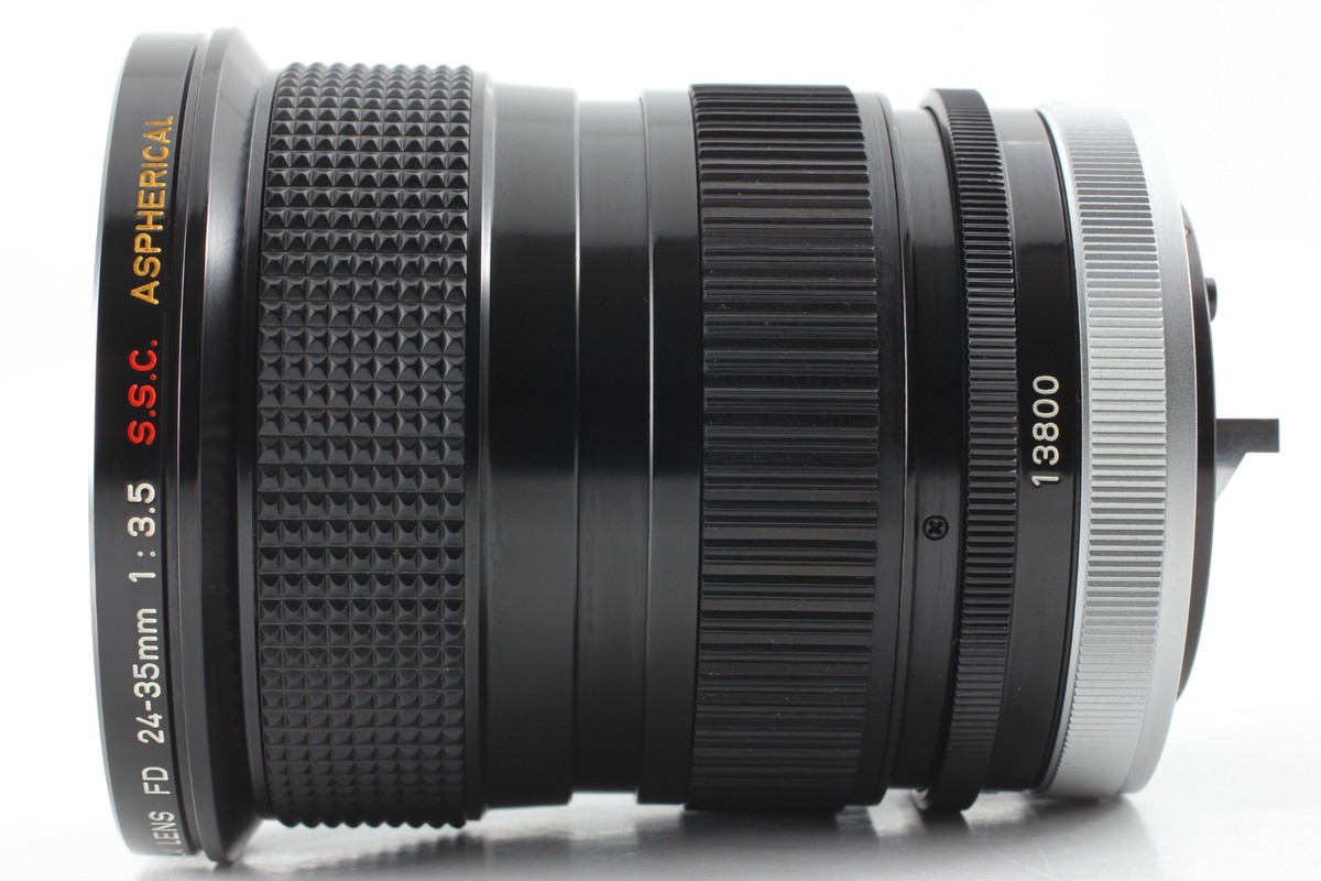 MINT】Canon FD 24-35mm f/3.5 S.S.C SSC ASPHERICAL Zoom Lens MINT】Canon FD 24-35mm f/3.5 S.S.C SSC ASPHERICAL Zoom Lens