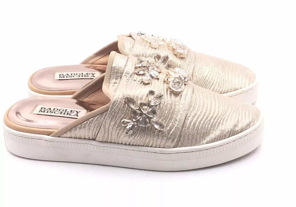 Badgley mischka hotsell slip on sneakers