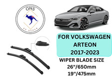 WIPER BLADES FOR VOLKSWAGEN ARTEON 2017-2023