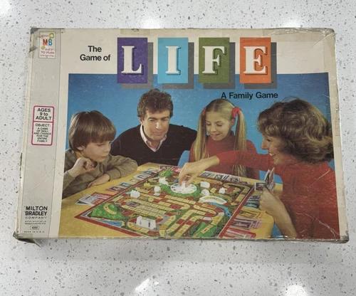 Vintage Life Board Game Complete 1977 Milton Bradley