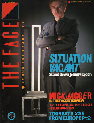 Mick Jagger - Stones - The Face - Issue 44 - December 1983 [UK] - Magazine