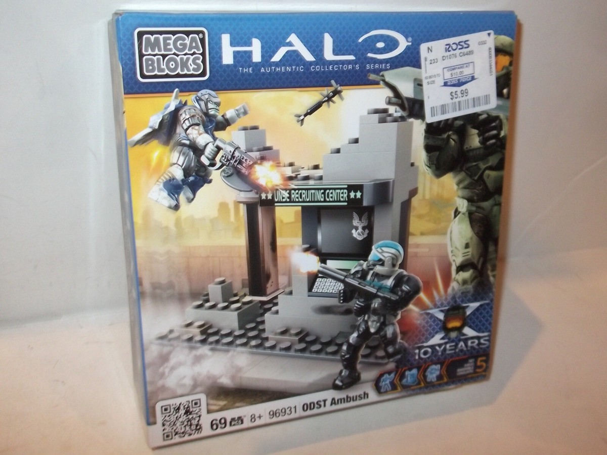 ✰ Halo Mega Bloks Construx 96931 ODST Ambush NEW MISB
