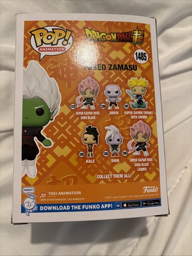 Funko Pop!Dragon Ball Super Fused Zamasu Glow In The Dark Funko Pop Vinyl Figure - Picture 2 of 4