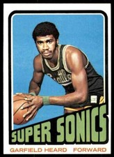 1972-73 Nm-Super Nice-Make Offer Garfield Heard 7 Seattle Super Sonics #98