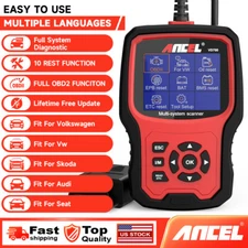Ancel VD700 All System Diagnostic ABS SRS DPF Oil Car OBD2 Scanner Code Reader