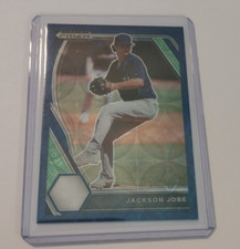 2021 Panini Prizm Draft Jackson Jobe /15 Blue Kaleidoscope FREE S&H