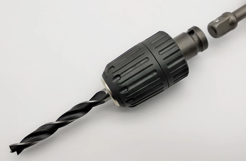 Schnellspann Profi Bohrfutter 2-13mm mit 1/2 " Zoll Antrieb für Schlagschrauber - Bild 4 von 4