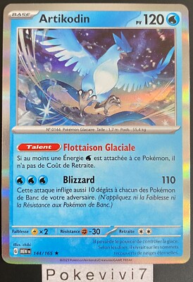 artikodin pokemon card Foreign language cards are dope. This is my Artikodin! : r/PTCGP this attack does 10 damage to each of your opponents Benched Pokmon Carte Pokmon Artikodin 2/62 Holographique