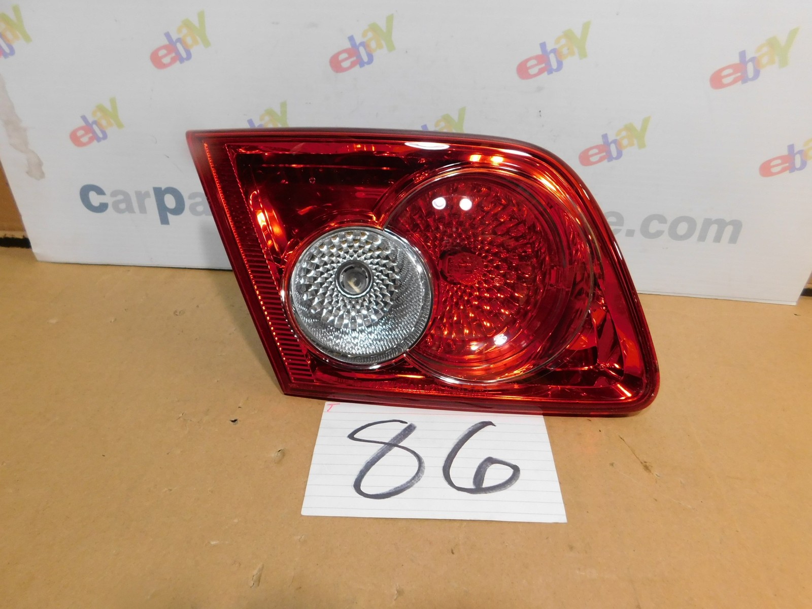 03 04 05 Mazda 6 DRIVER Side Tail Light Used Rear Lamp #86-T