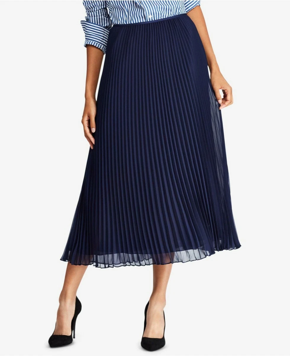 Pleated skirt top ralph lauren