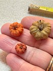 Pumpkins Patch Lot of 22 small Miniature for Crafts Fall Harvest Halloween New — photo 1