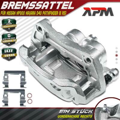 Bremssattel mit Träger Vorne Rechts für Nissan NP300 Navara Pathfinder III R51