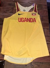 Nike Pro Elite Team Uganda Olympic Singlet Distance women Medium Brand New Rare