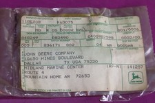 Two (2) John  Deere Balls. Part R63075. Acqui...