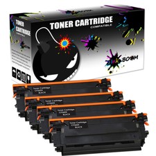 4 Black Toner replace for HP CF360X 508X Color LaserJet Enterprise M553n M577f
