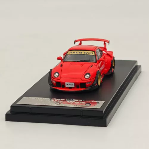 1/64 SW RWB 993 GT RAUH-Welt Red Short Wing Diecast Model Car Limited Collection - Picture 3 of 7
