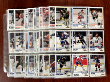 2002-03 Fleer Throwbacks Gold Hockey Set #1G-91G Hull Lindsey Clarke HOF Rare!