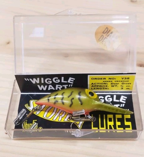 Leurre Nageur Storm Wiggle Wart Green Crawdad - Pêche Carnassier - Neuf