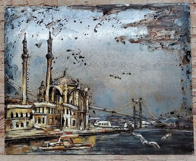 Istanbul, Turkey, Eastern Tourist City  1179 Ready to Hang Canvas Painting